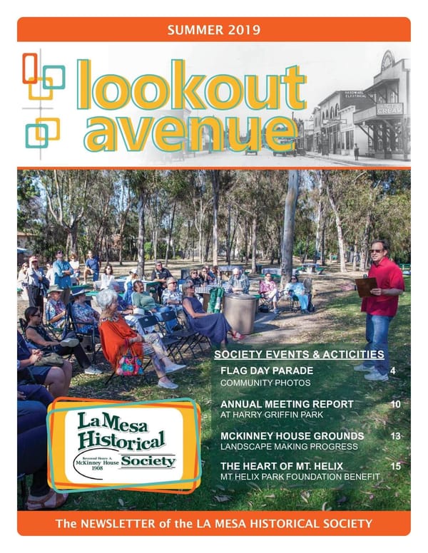 Summer 2019 LookOut Avenue Newsletter